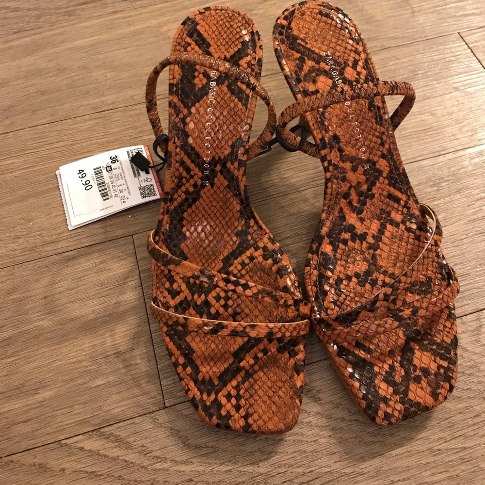 Brand new never been worn Zara heels